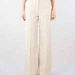 Pantalone palazzo Crema in lana stretch WKDCORONE 11 MAX MARA WEEKEND 