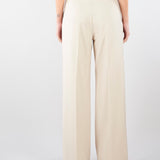 Pantalone palazzo Crema in lana stretch WKDCORONE 11 MAX MARA WEEKEND 