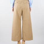 Pantalone Beige in gabardina WKDRONCO 2 MAX MARA WEEKEND 