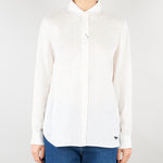 Camicia Bianco in tela di lino WKDWERNER 1 MAX MARA WEEKEND 