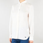 Camicia Bianco in tela di lino WKDWERNER 1 MAX MARA WEEKEND 