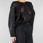 Bomber Nero con ricami M6ER00 100 MEIMEIJ 