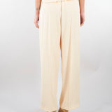 Pantalone Crema con pences M6PF03 336 MEIMEIJ 