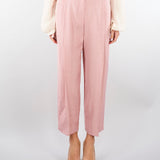 Pantalone Rosa con pences M6PW00 423 MEIMEIJ 