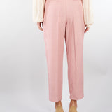 Pantalone Rosa con pences M6PW00 423 MEIMEIJ 