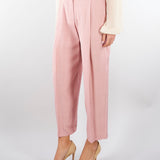 Pantalone Rosa con pences M6PW00 423 MEIMEIJ 