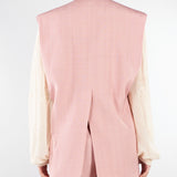 Gilet Oversize Rosa M6PW03 423 MEIMEIJ 