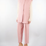 Gilet Oversize Rosa M6PW03 423 MEIMEIJ 