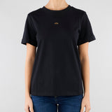 T-shirt Damas Nero in cotone con logo DAMAS 700 NENETTE 