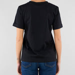 T-shirt Damas Nero in cotone con logo DAMAS 700 NENETTE 