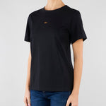T-shirt Damas Nero in cotone con logo DAMAS 700 NENETTE 