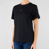 T-shirt Damas Nero in cotone con logo DAMAS 700 NENETTE 