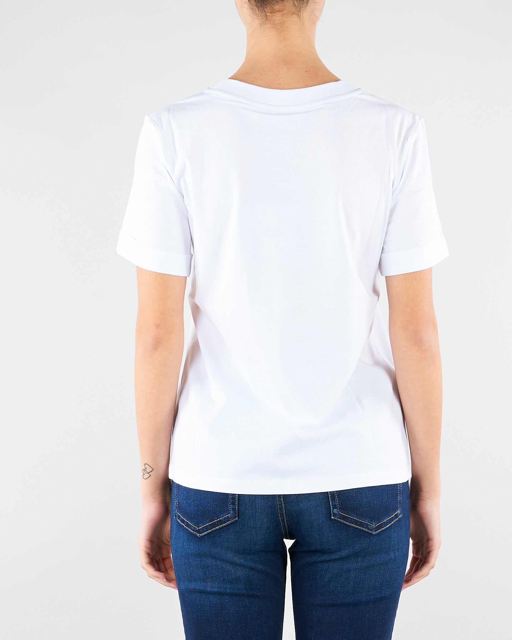 T-shirt Daruki bianco con stampa DARUKI 1 NENETTE 