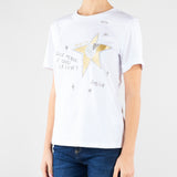 T-shirt Daruki bianco con stampa DARUKI 1 NENETTE 