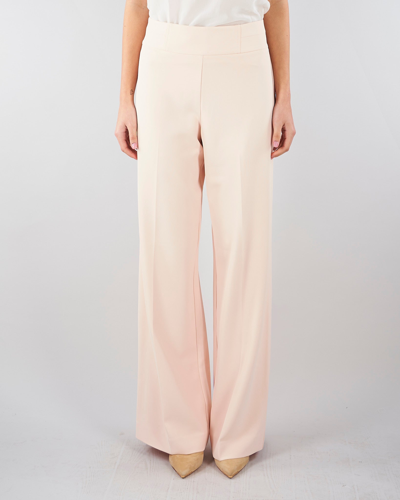 Pantalone Ella Cipria con gamba dritta ELLA 220 NENETTE 