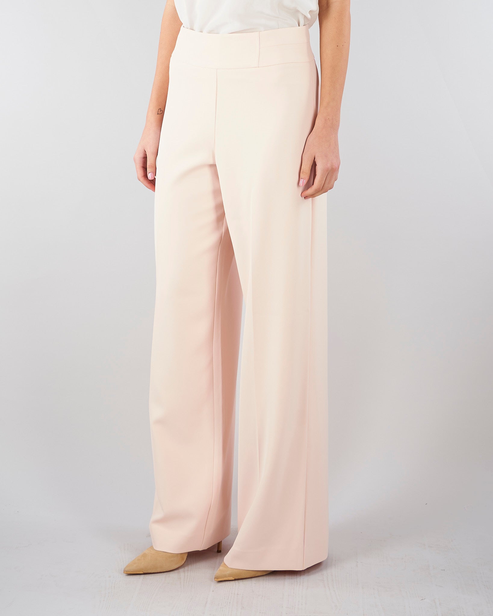 Pantalone Ella Cipria con gamba dritta ELLA 220 NENETTE 