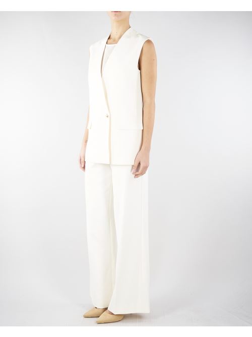 Pantalone Ella Avorio con gamba dritta ELLA 4 NENETTE 