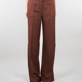 Pantalone Eufemia Cacao wide leg EUFEMIA 604 NENETTE 