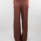 Pantalone Eufemia Cacao wide leg EUFEMIA 604 NENETTE 