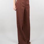 Pantalone Eufemia Cacao wide leg EUFEMIA 604 NENETTE 