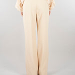 Pantalone Evere Crema wide leg EVER 690 NENETTE 