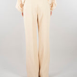 Pantalone Evere Crema wide leg EVER 690 NENETTE 