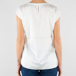 Blusa Fenx Avorio con strass FENX 4 NENETTE 