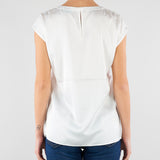 Blusa Fenx Avorio con strass FENX 4 NENETTE 