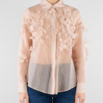 Camicia Frosty Cipria in organza FROSTY 220 NENETTE 