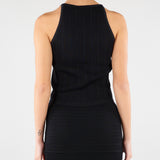 Top Mimosa Nero in maglia MIMOSA 700 NENETTE 