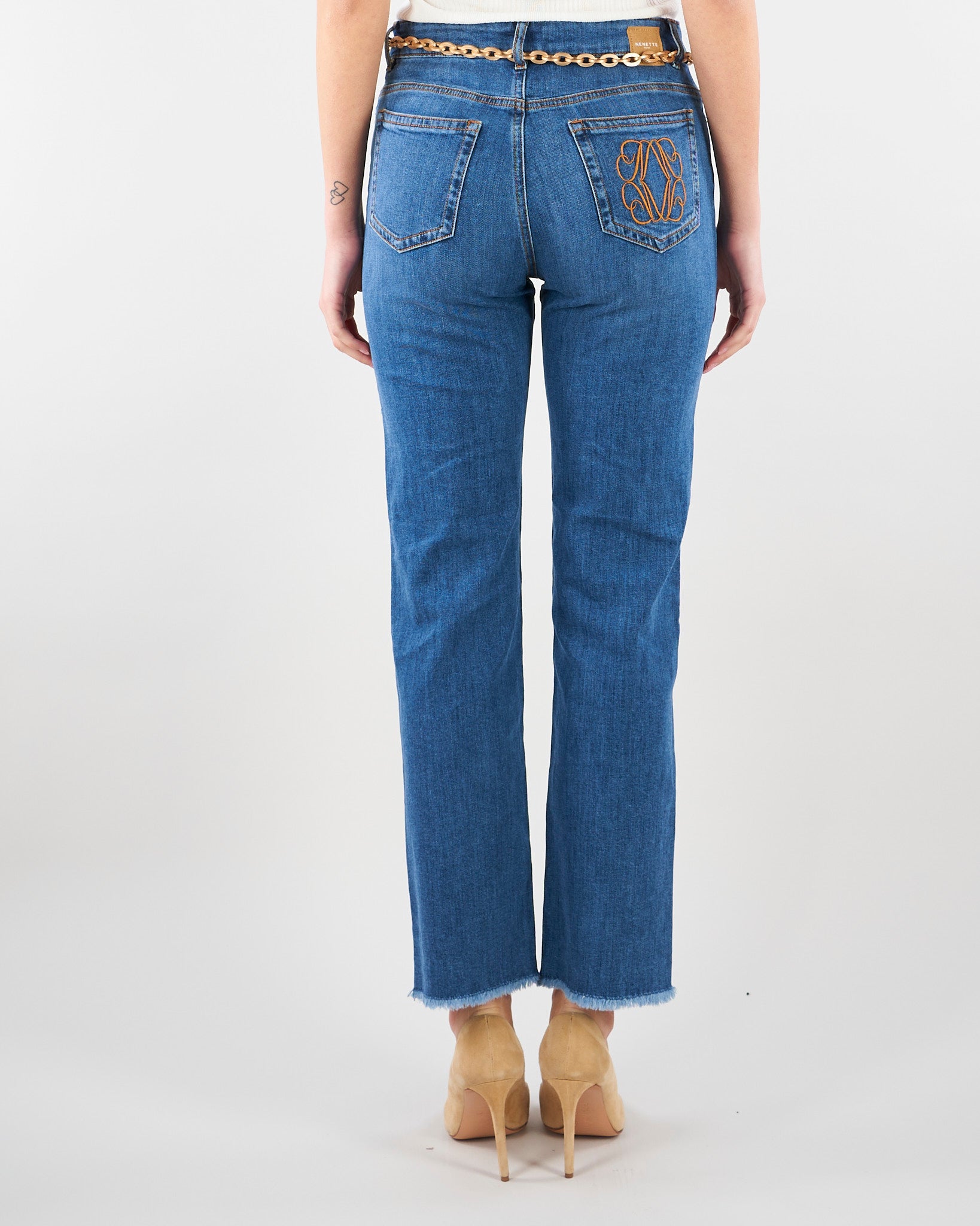 Jeans Saturno con cintura SATURNO 475 NENETTE 
