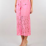Gonna Rosa in pizzo NS109 50 NO SECRETS 