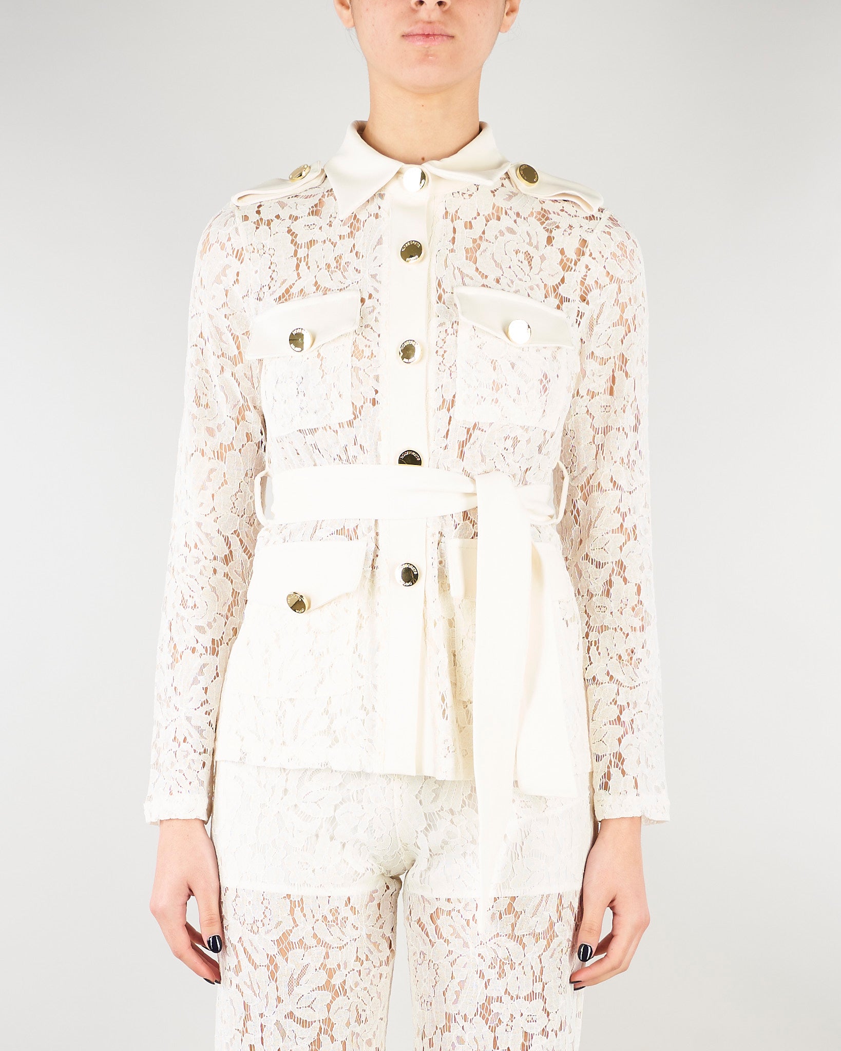 Camicia Panna in pizzo NS209 02 NO SECRETS 