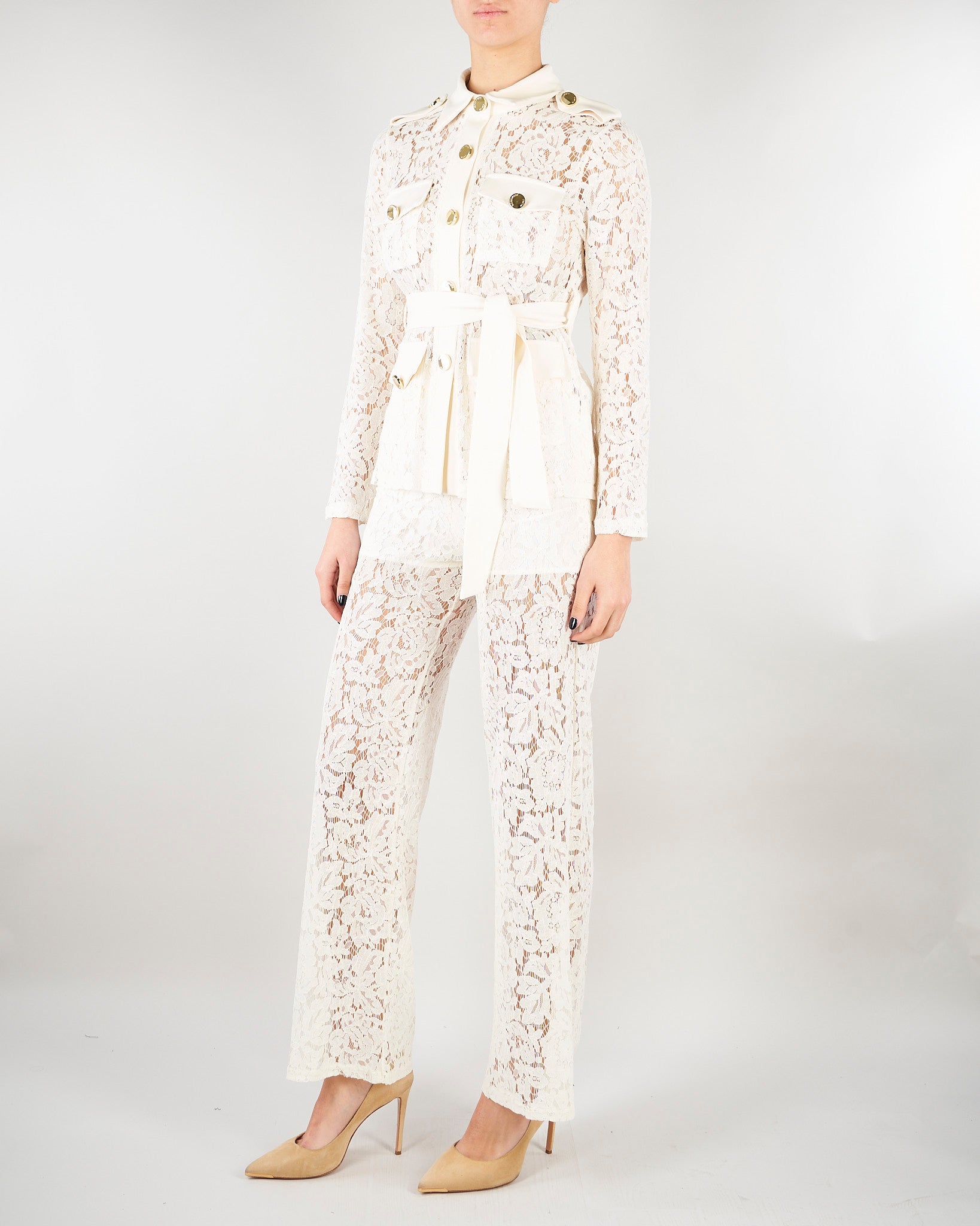 Camicia Panna in pizzo NS209 02 NO SECRETS 