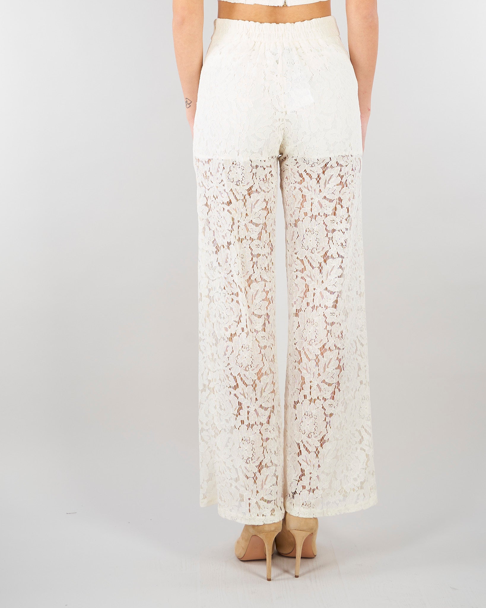 Pantalone Panna in pizzo NS210 02 NO SECRETS 