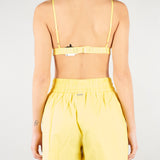 Top Giallo con strass all over NS229 38 NO SECRETS 