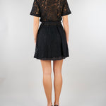 Abito Nero in pizzo NS303 99 NO SECRETS 