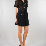 Abito Nero in pizzo NS303 99 NO SECRETS 