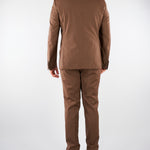 Abito monopetto Tabacco in fresco lana 4011A438260000 28 PAOLONI 
