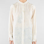 Camicia Bianco in mussola ricamata PBBBAIA 1 PENNY BLACK 