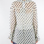 Blusa a pois Panna-Blu PBBEGREGE 1 PENNY BLACK 