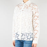 Camicia Bianco in cotone sangallo PBPACACIA 1 PENNY BLACK 