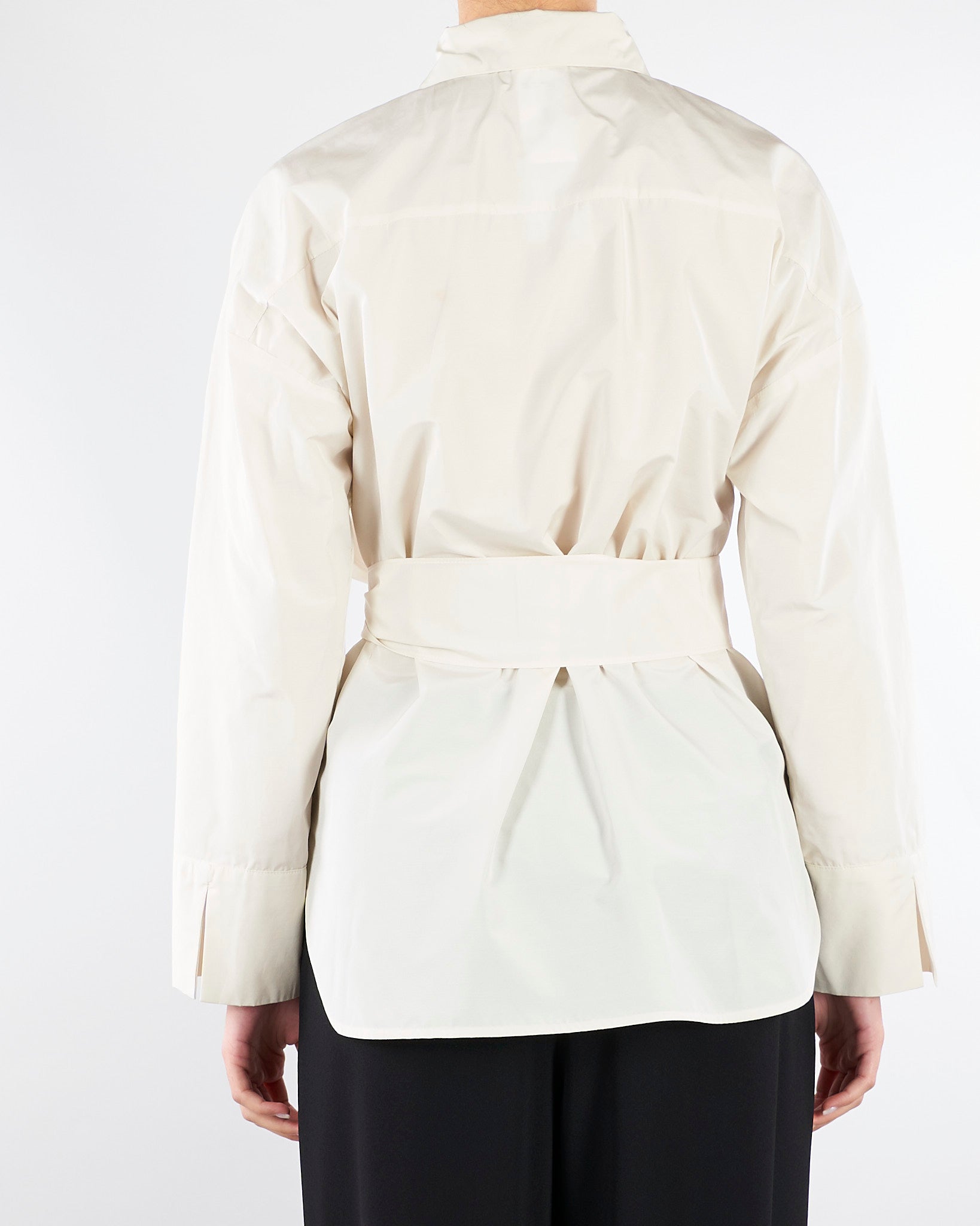 Camicia Panna in taffettà PBPORIGINE 1 PENNY BLACK 
