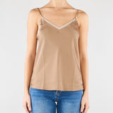 Top Terra in doppio raso PBPSTILLA 6 PENNY BLACK 
