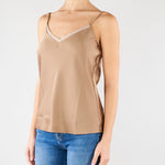 Top Terra in doppio raso PBPSTILLA 6 PENNY BLACK 