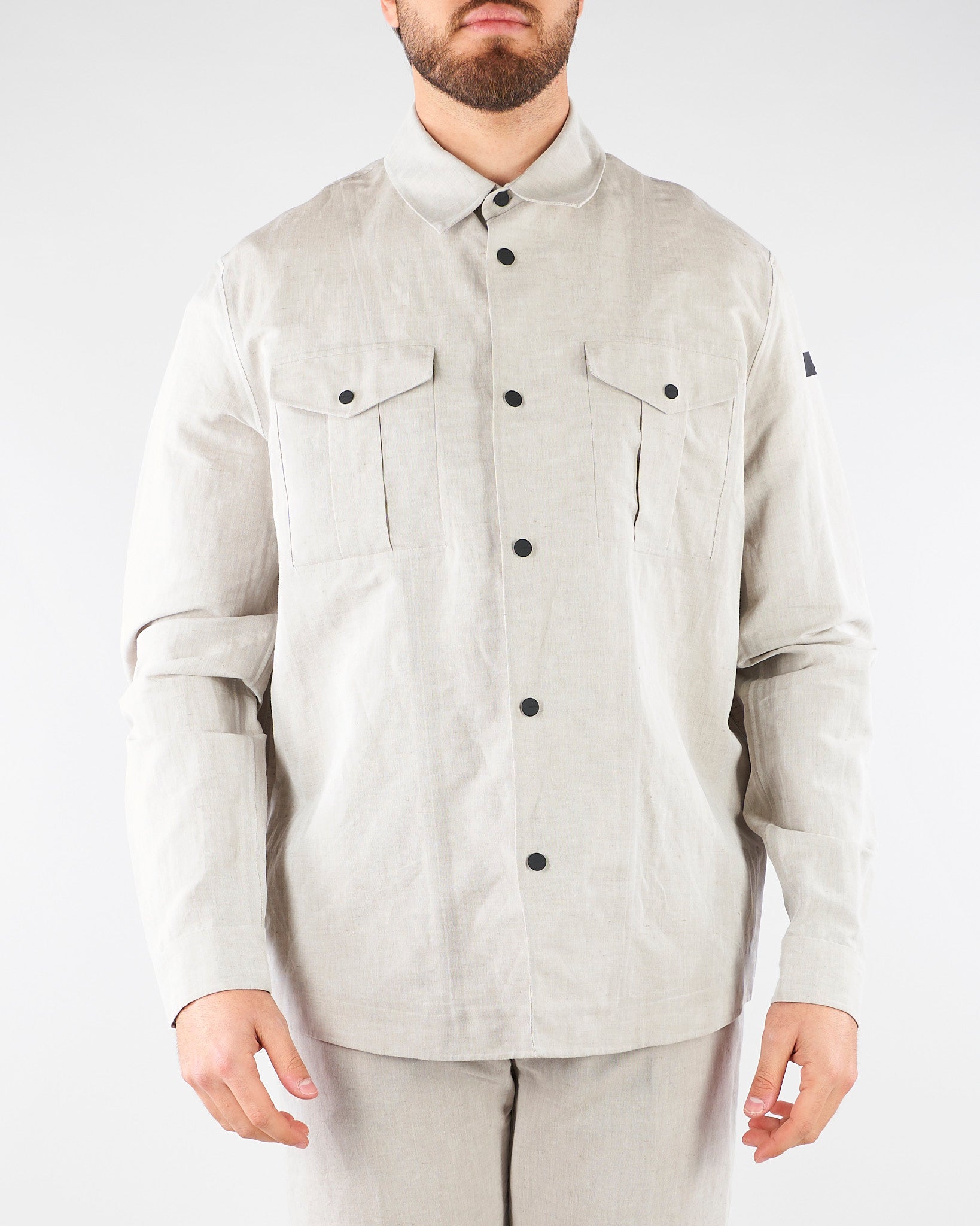 Giubbotto Sabbia Lynco Overshirt Jkt 26031 86 RRD 