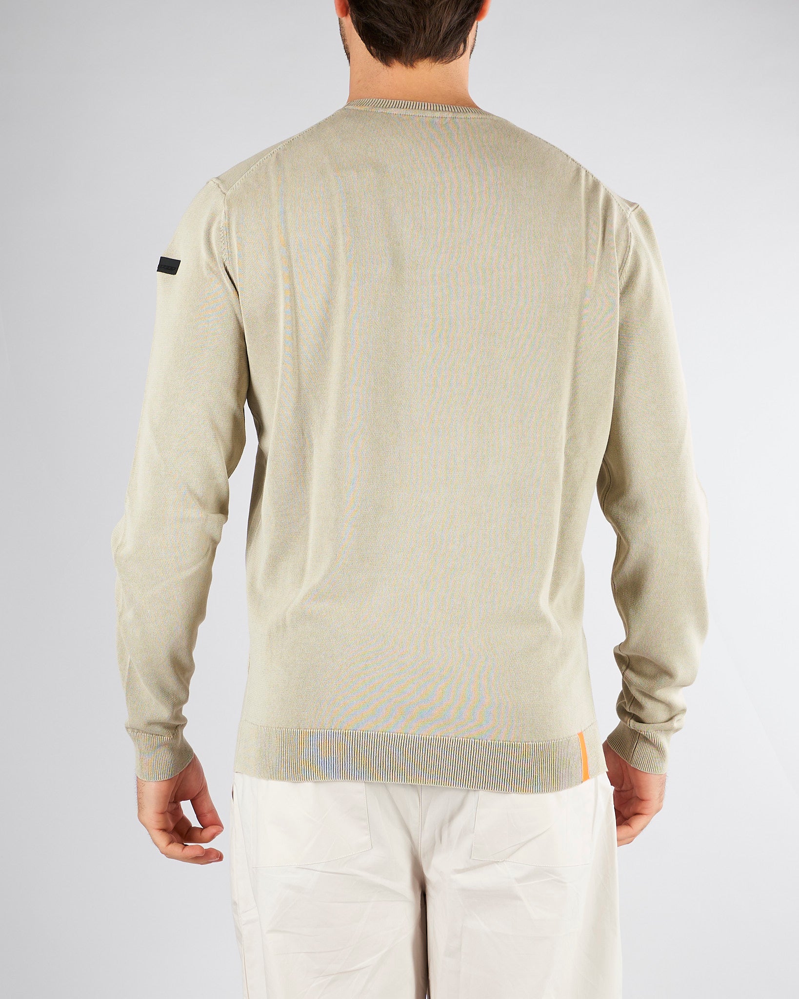 Maglia Sabbia Techno Wash Round 16 Knit 26103 85 RRD 