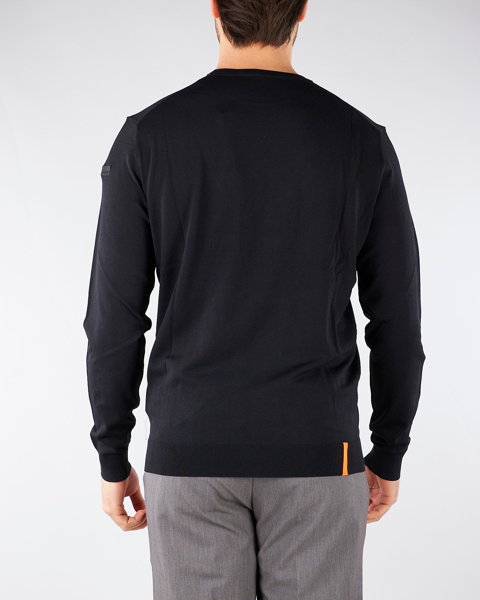 Maglia Nero Maxell Round Knit 26104 10 RRD 