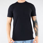 T-shirt Nero Rib Shirty 26220 10 RRD 