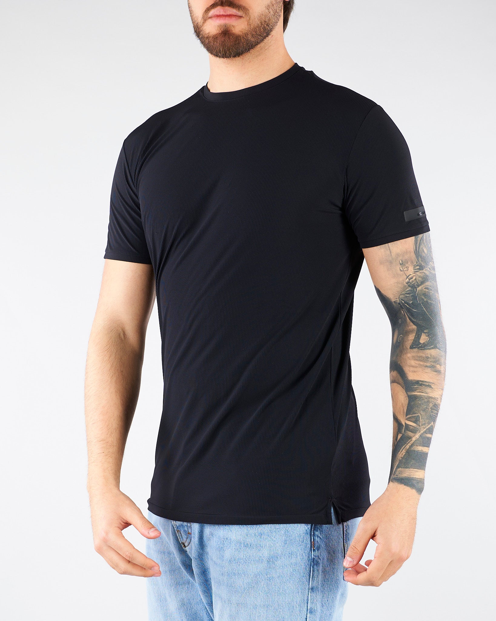 T-shirt Nero Rib Shirty 26220 10 RRD 